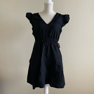 Universal Threads Short Sleeve Black Dress in Large with pockets
